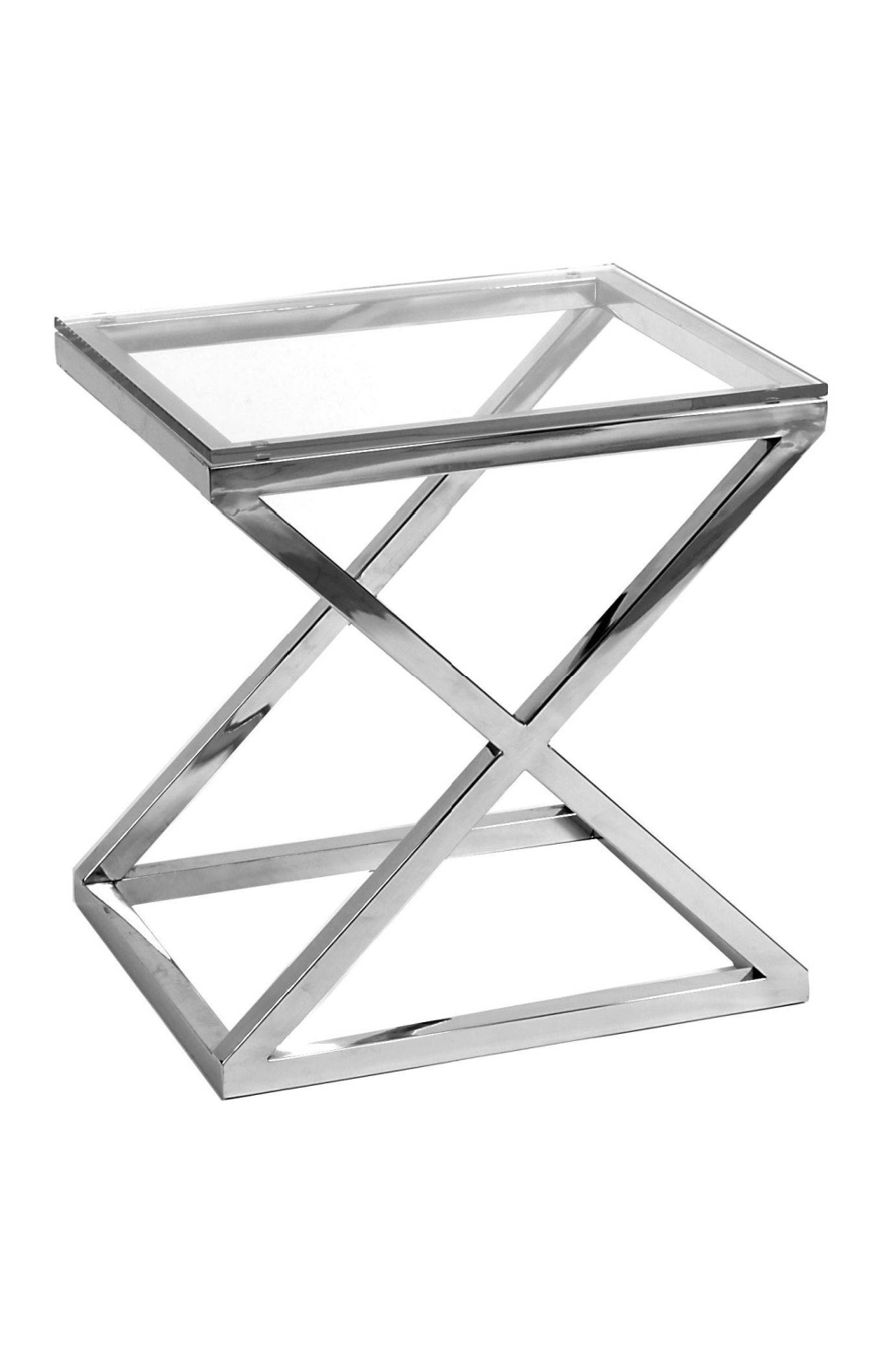 Contemporary Side Table | Eichholtz Criss Cross | Eichholtzmiami.com