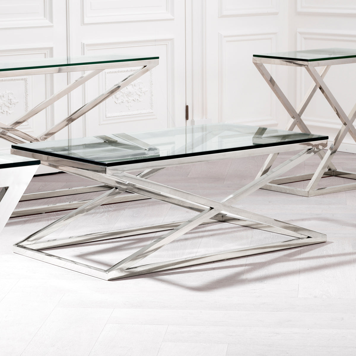 Crossed Leg Coffee Table Criss Cross | Eichholtz Miami