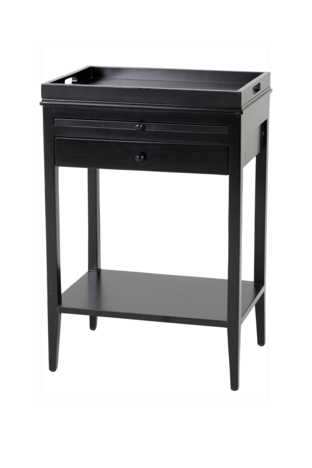 Black Tray Side Table Broomer | Eichholtz Miami