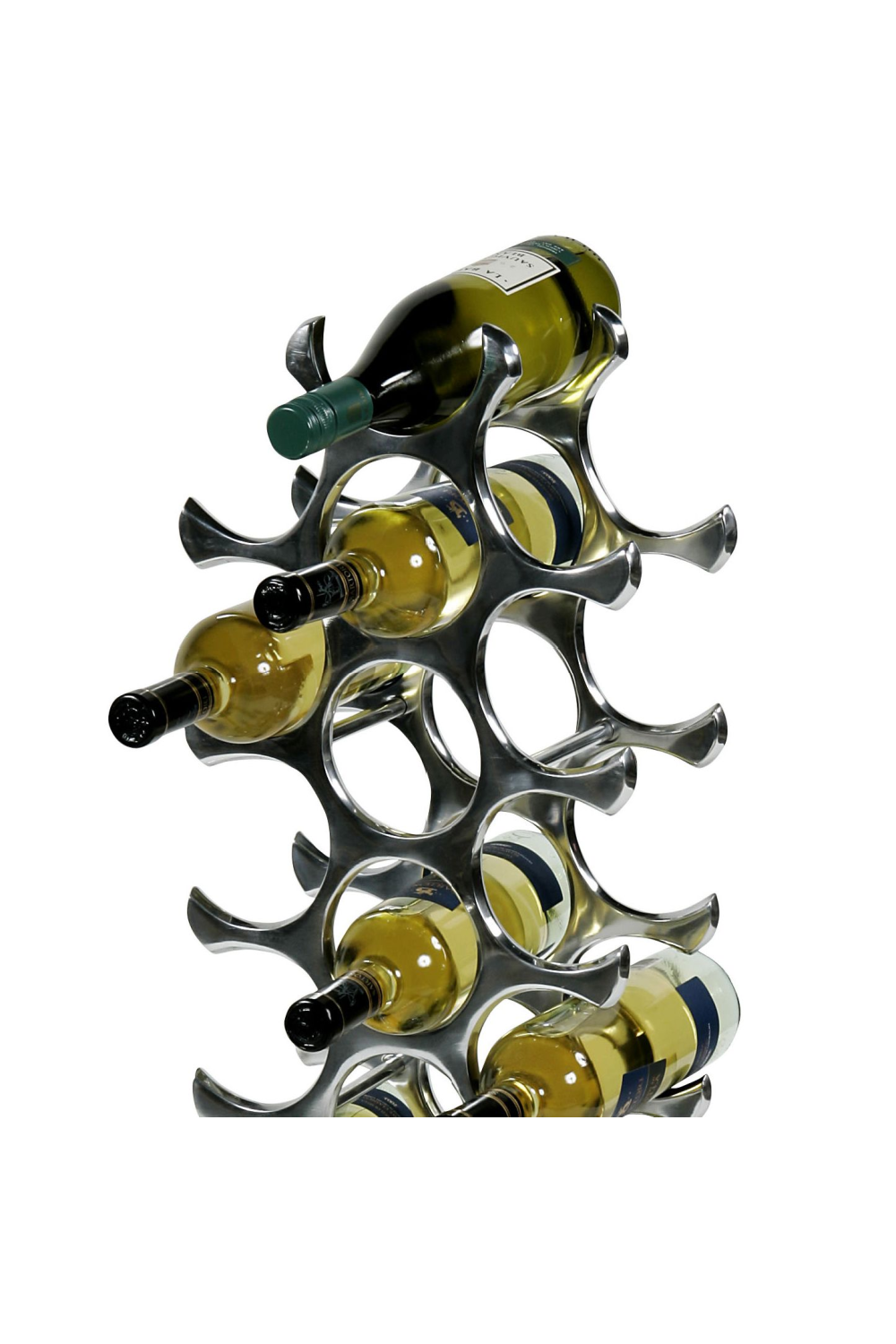 Silver Wine Rack L Alboran | Eichholtz Miami