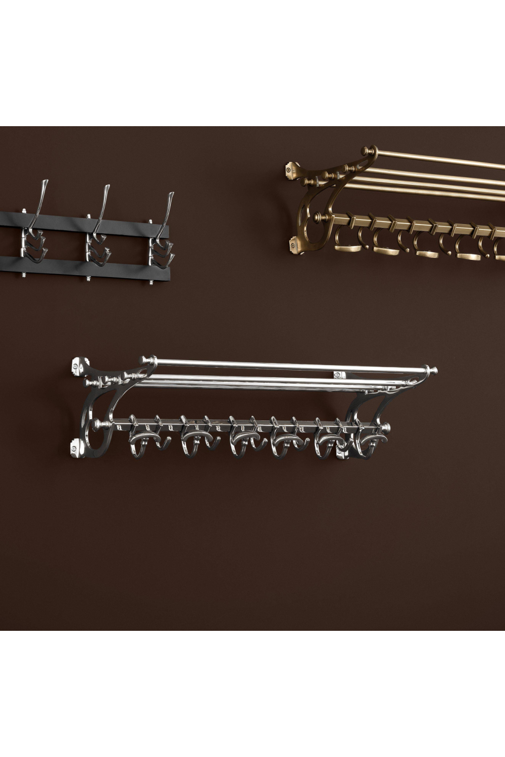 Wall-Mounted Coat Rack S Hudson | Eichholtz Miami