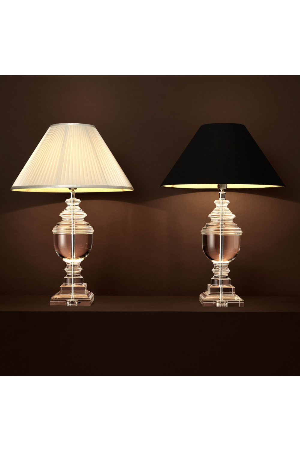 Crystal Table Lamp Noble | Eichholtz Miami