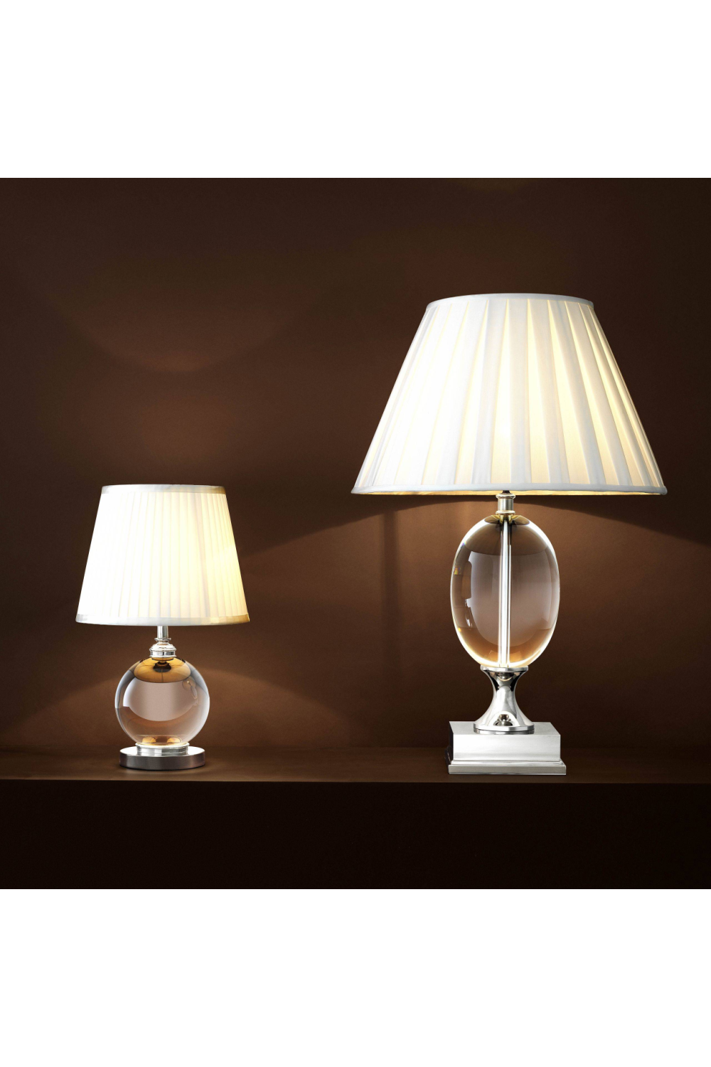 Glass Table Lamp Octavia | Eichholtz Miami