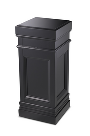 Black Panelled Column Marceau | Eichholtz Miami