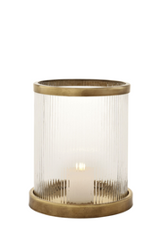 Ribbed Glass Hurricane Harrington | Eichholtz Miami