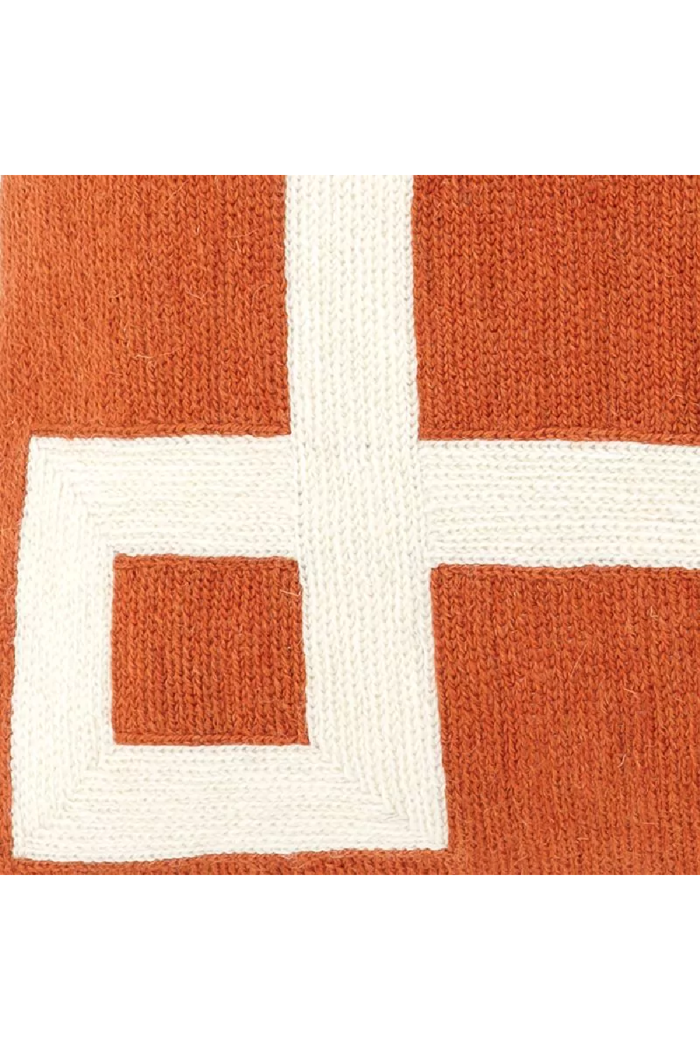 Embroidered Orange Pillow Hartley | Eichholtz Miami