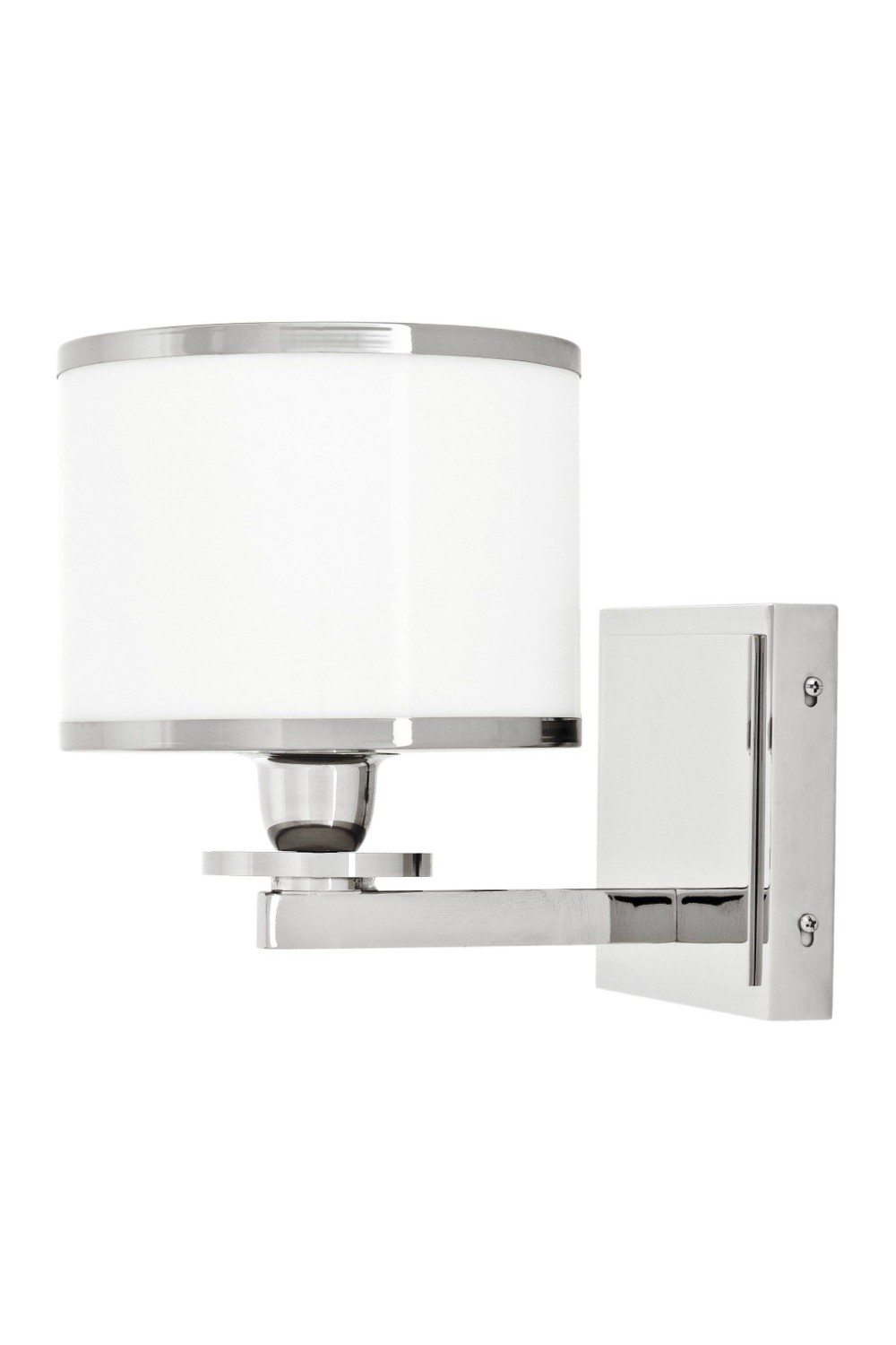 Nickel Glass Wall Lamp Van Cleeff | Eichholtz Miami