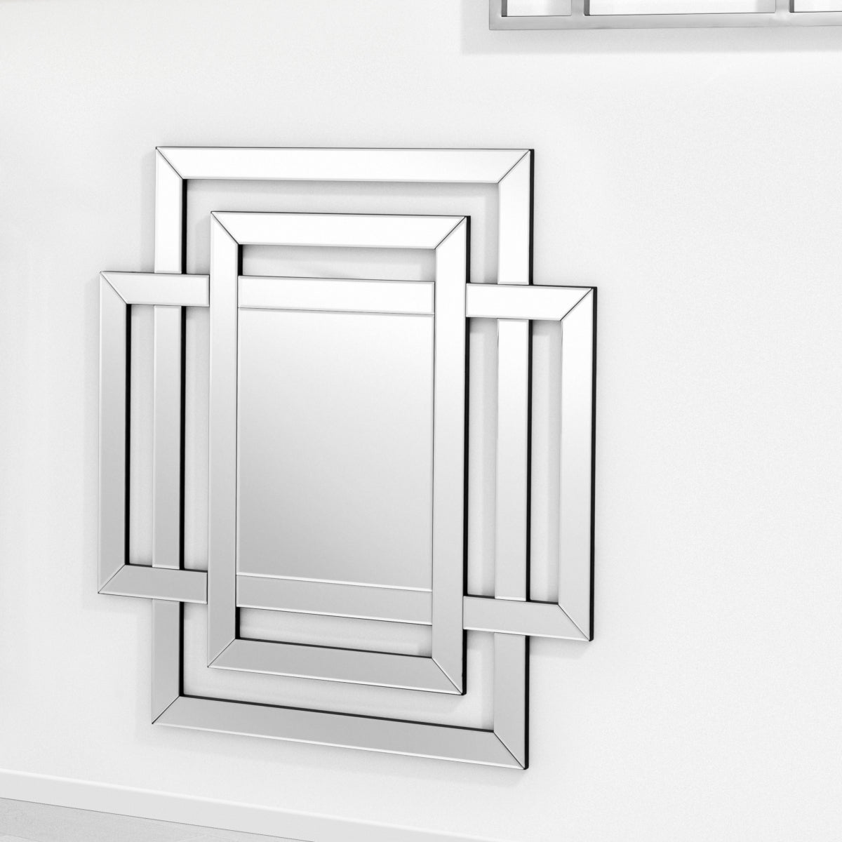 Geometric Frame Wall Mirror Mortimer | Eichholtz Miami