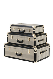 Brass Metal Trunk Set (3) Bittersweets | Eichholtz Miami