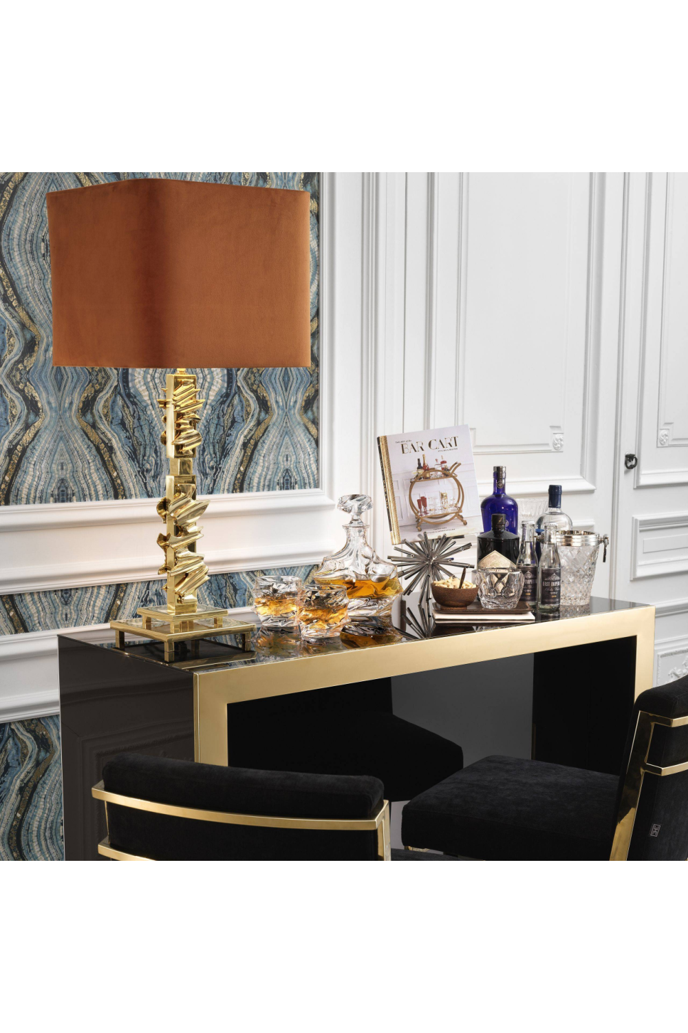 Crystal Glass Decanters (5) Gatsby | Eichholtz Miami