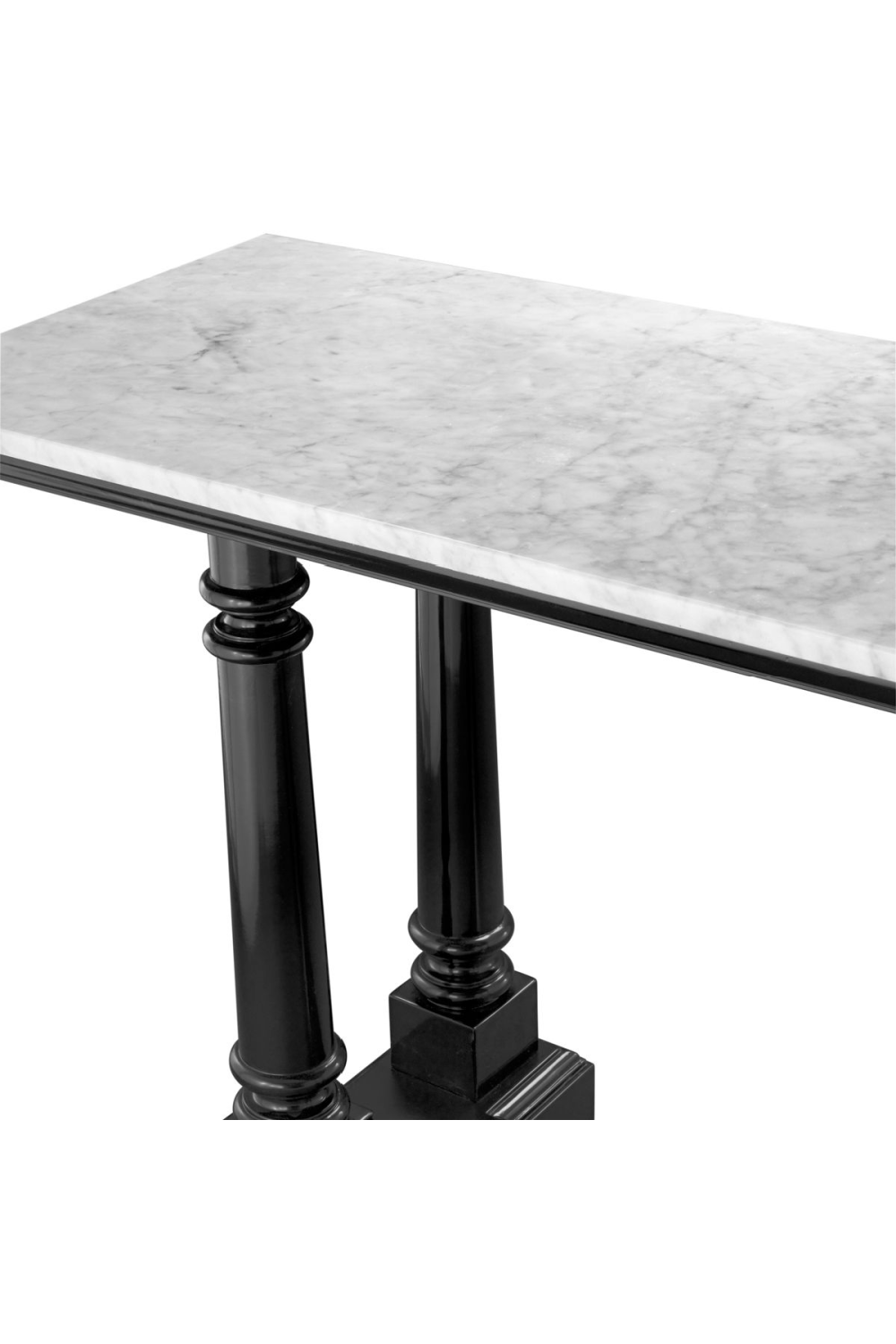 White Marble Console Table Walford | Eichholtz Miami