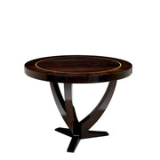 Smoked Round Centre Table Umberto | Eichholtz Miami