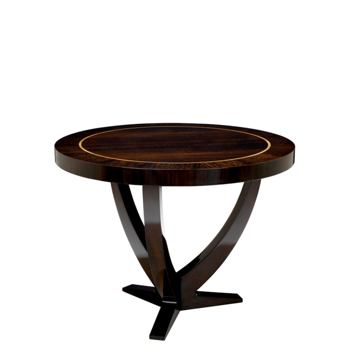 Smoked Round Centre Table Umberto | Eichholtz Miami