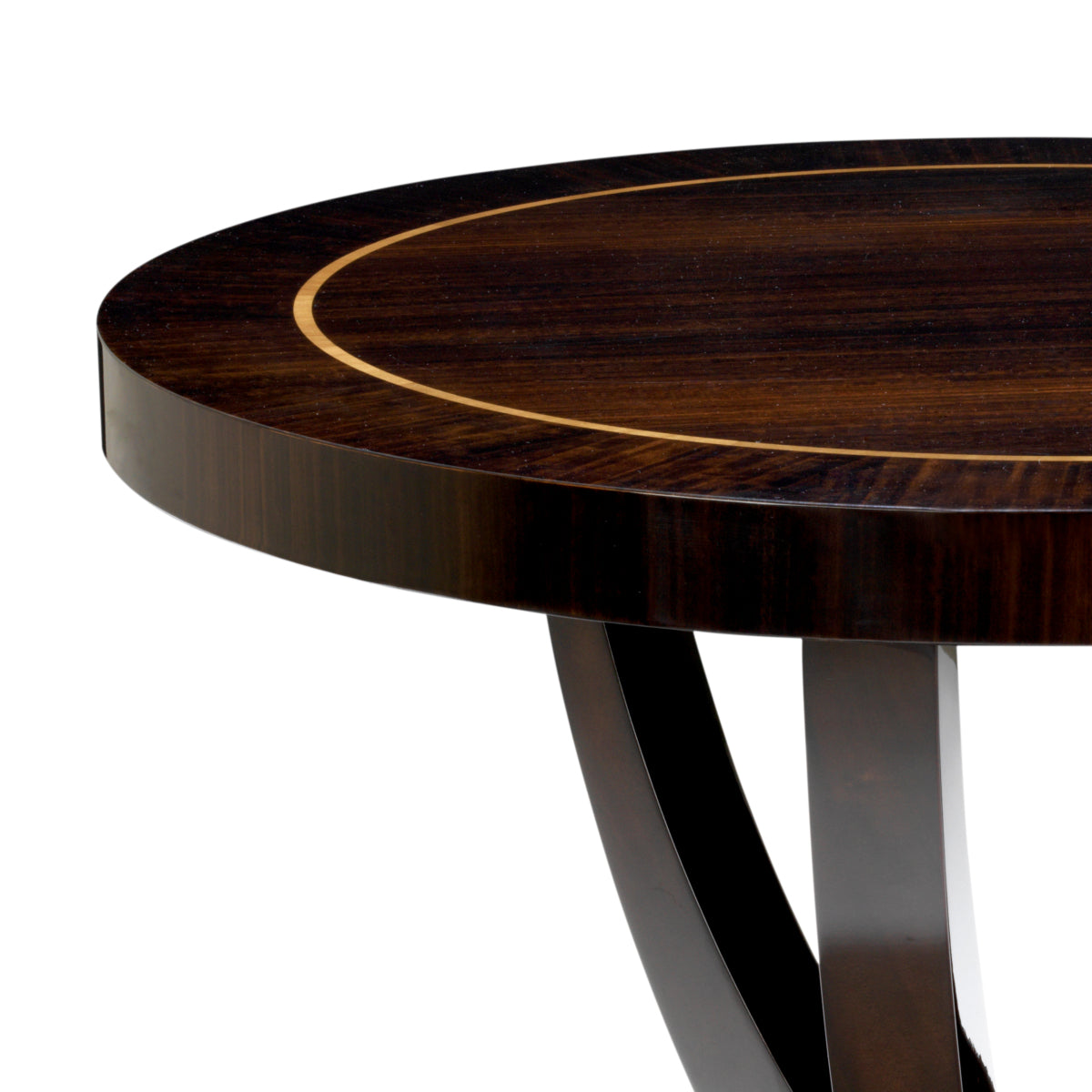 Smoked Round Centre Table Umberto | Eichholtz Miami