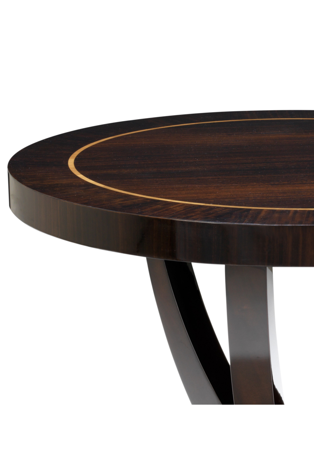 Smoked Round Centre Table Umberto | Eichholtz Miami