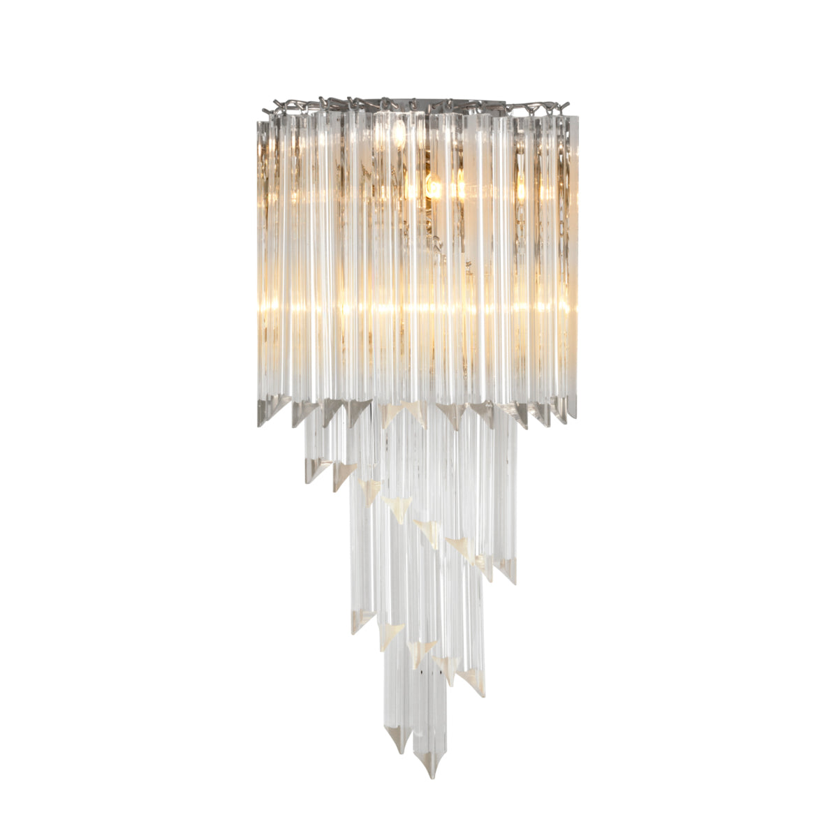 Clear Glass Wall Lamp Marino | Eichholtz Miami