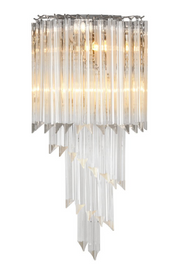 Clear Glass Wall Lamp Marino | Eichholtz Miami