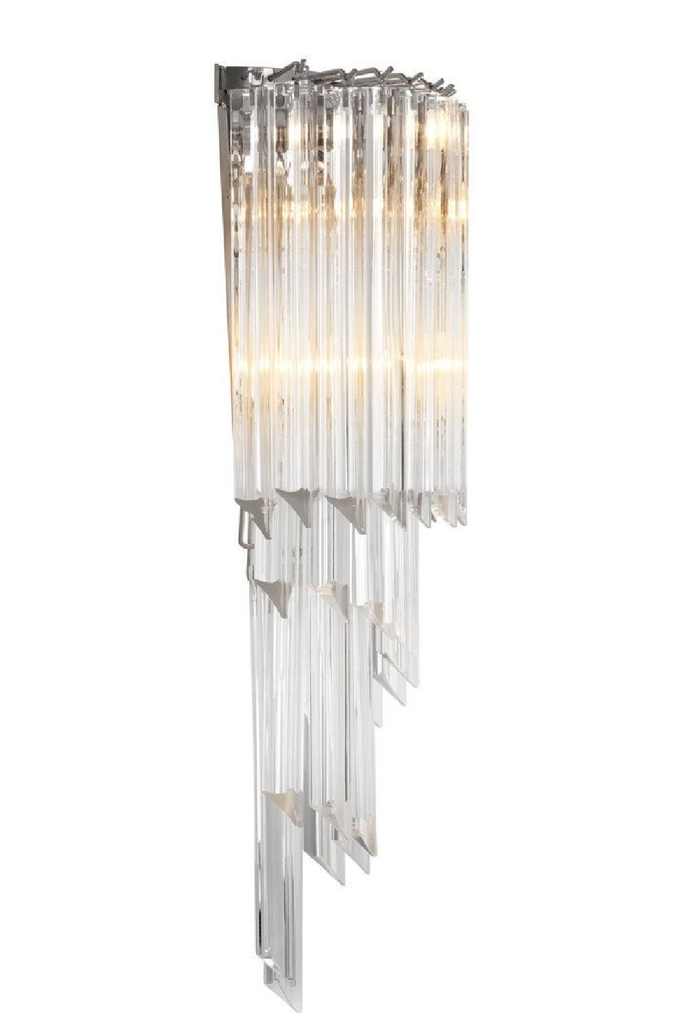 Clear Glass Wall Lamp Marino | Eichholtz Miami