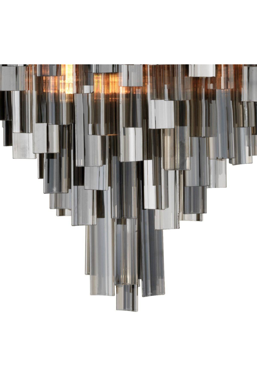 Tapered Glass Rods Chandelier Salerno | Eichholtz Miami