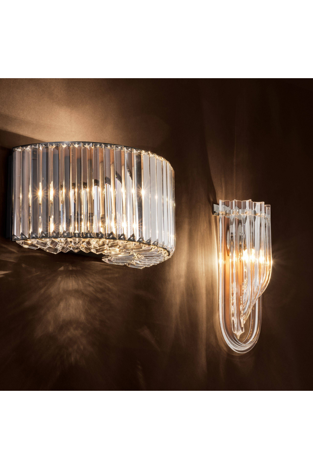 Sculptural Glass Wall Lamp Greco | Eichholtz Miami