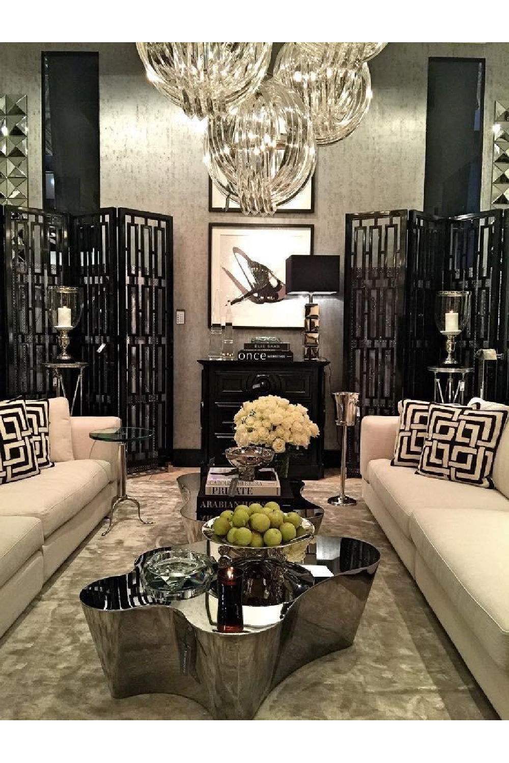 Stainless Steel Coffee Table Sceptre | Eichholtz Miami