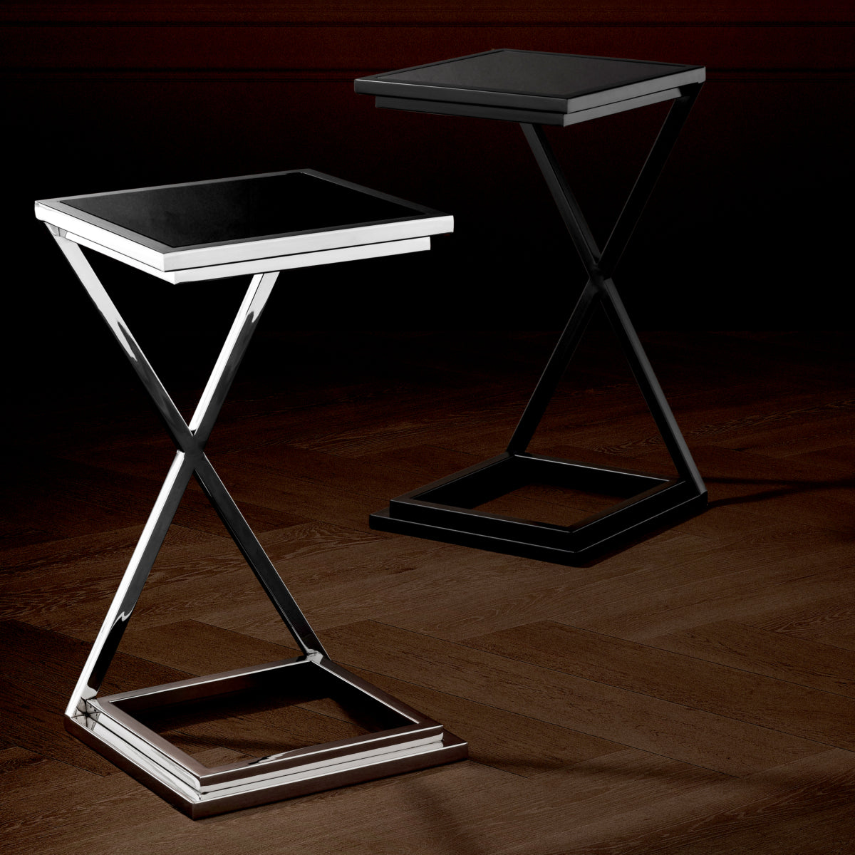 Glass Side Table Cross | Eichholtz Miami