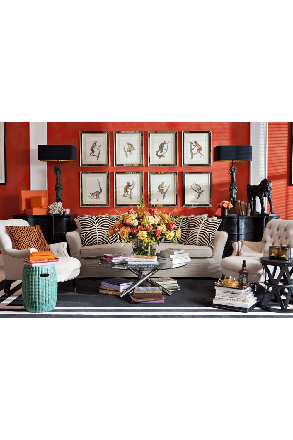 Black Wool Carpet Celeste | Eichholtz Miami