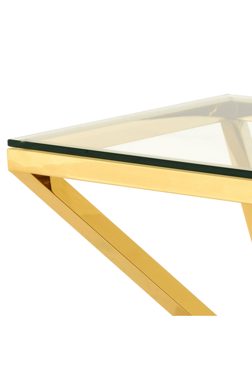 Gold Side Table Connor | Eichholtz Miami