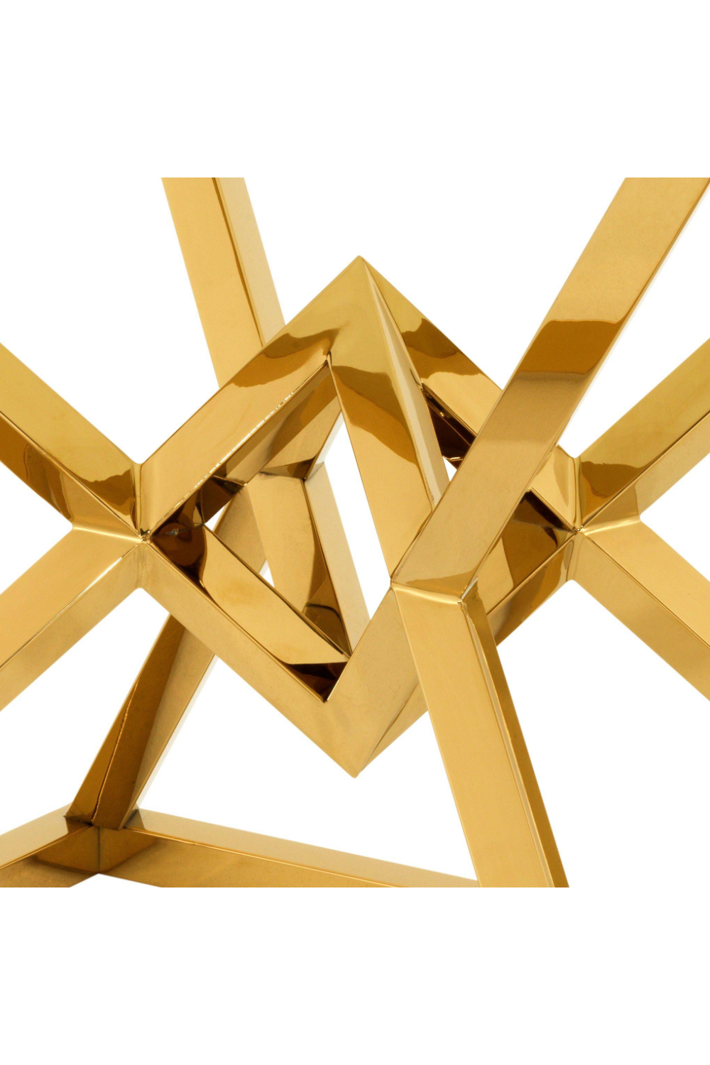 Gold Side Table Connor | Eichholtz Miami