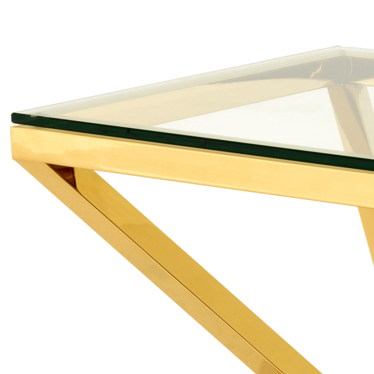 Gold Side Table Connor | Eichholtz Miami
