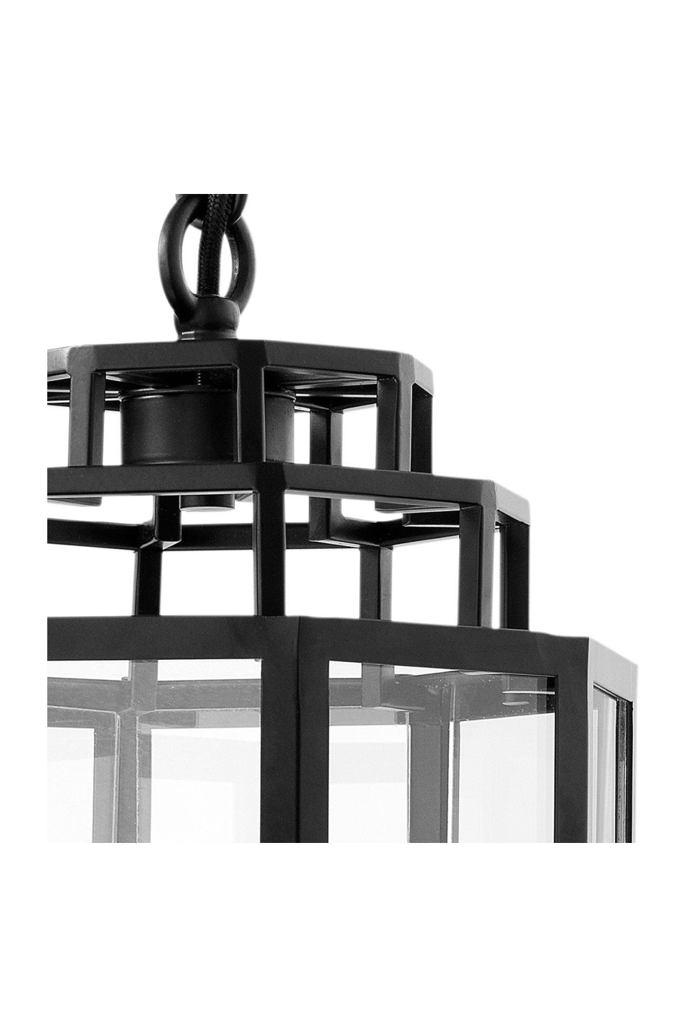 Octagonal Glass Lantern Monticello S | Eichholtz Miami