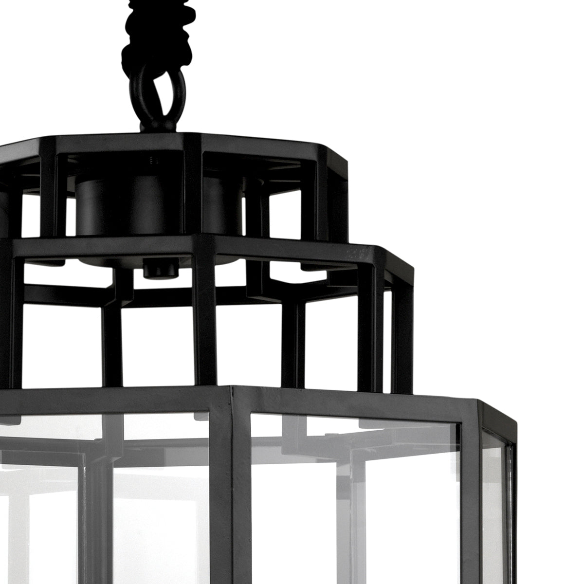 Octagonal Glass Lantern M Monticello | Eichholtz Miami