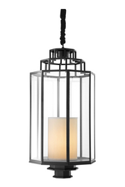 Octagonal Glass Lantern Monticello L | Eichholtz Miami