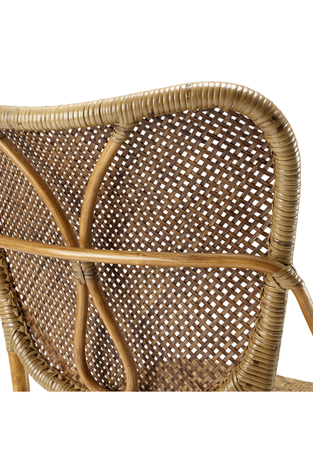 Handwoven Rattan Dining Chair Colony | Eichholtz Miami