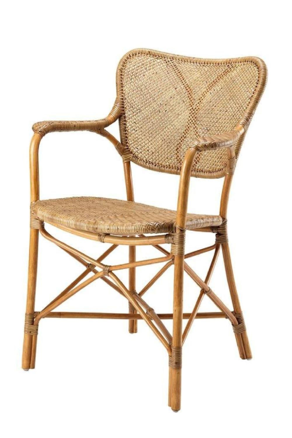 Handwoven Rattan Dining Armchair Colony | Eichholtz Miami