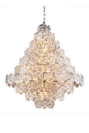 Crystal Glass Chandelier L Hermitage | Eichholtz Miami