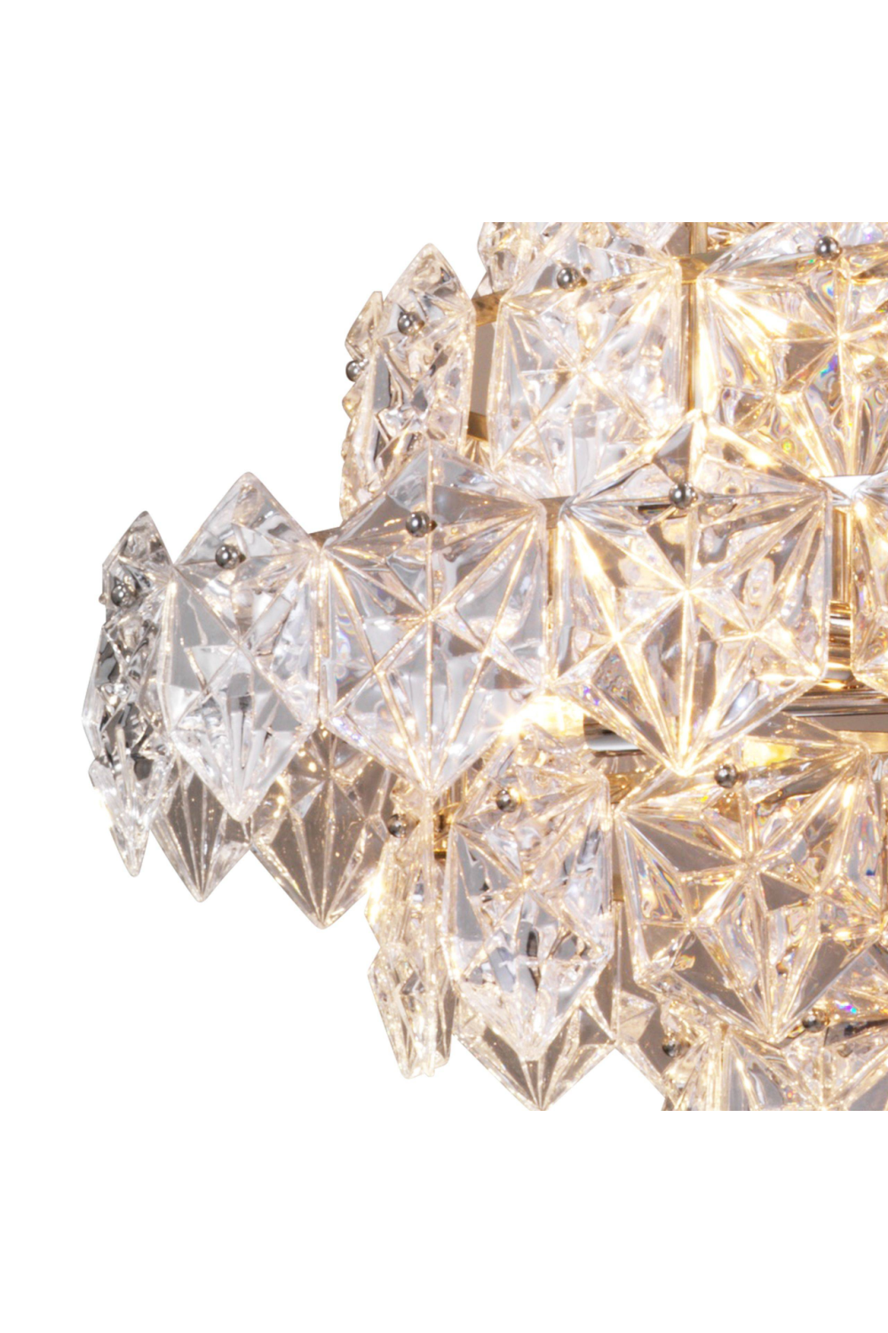 Crystal Glass Chandelier L Hermitage | Eichholtz Miami