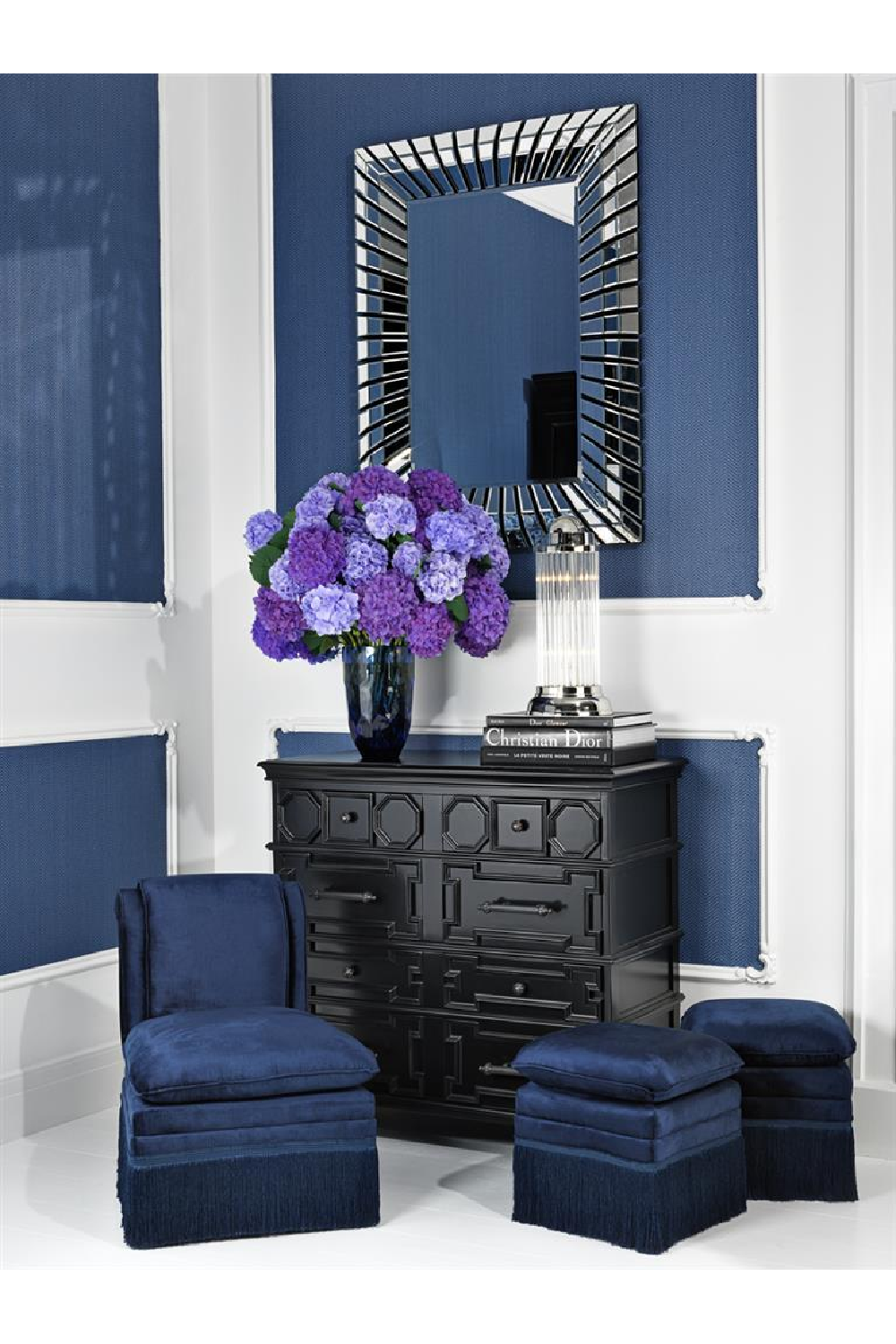 Glass Rectangular Mirror Granduca | Eichholtz Miami