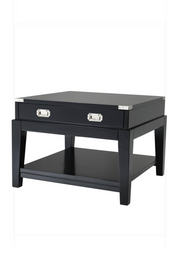 Black Side Table Military | Eichholtz Miami
