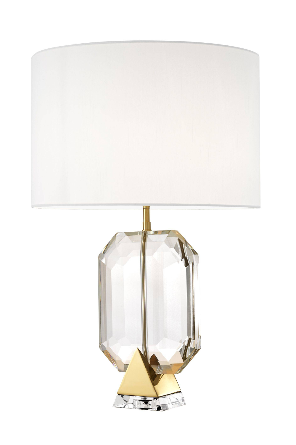 Crystal Glass Table Lamp Emerald | Eichholtz Miami