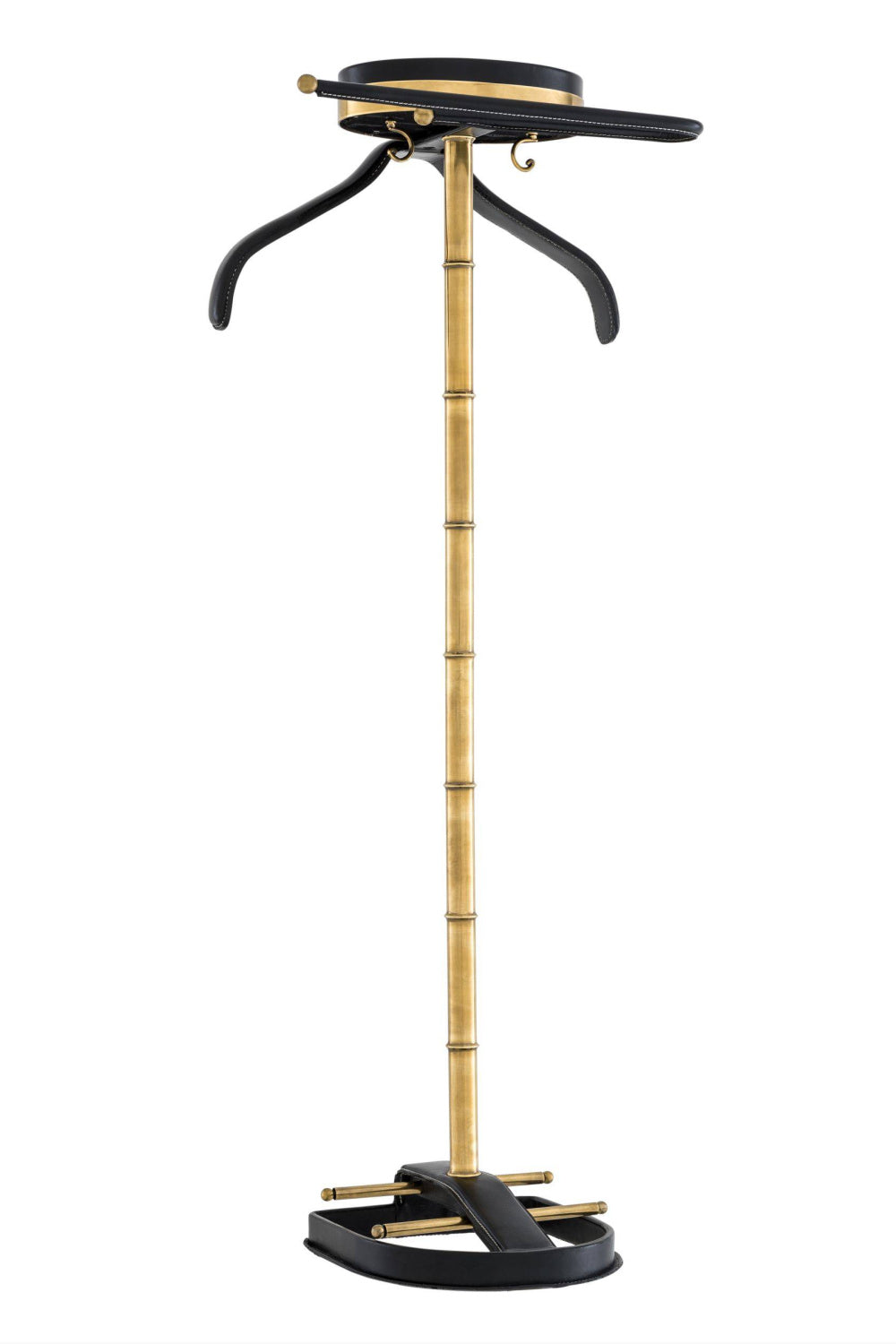 Black Leather Dressboy McKinsey | Eichholtz Miami