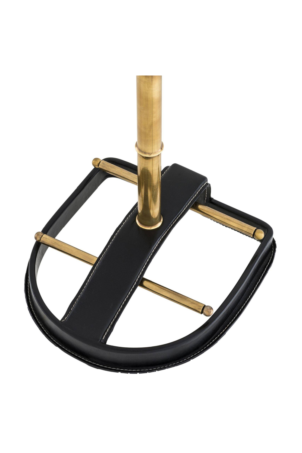 Black Leather Dressboy McKinsey | Eichholtz Miami