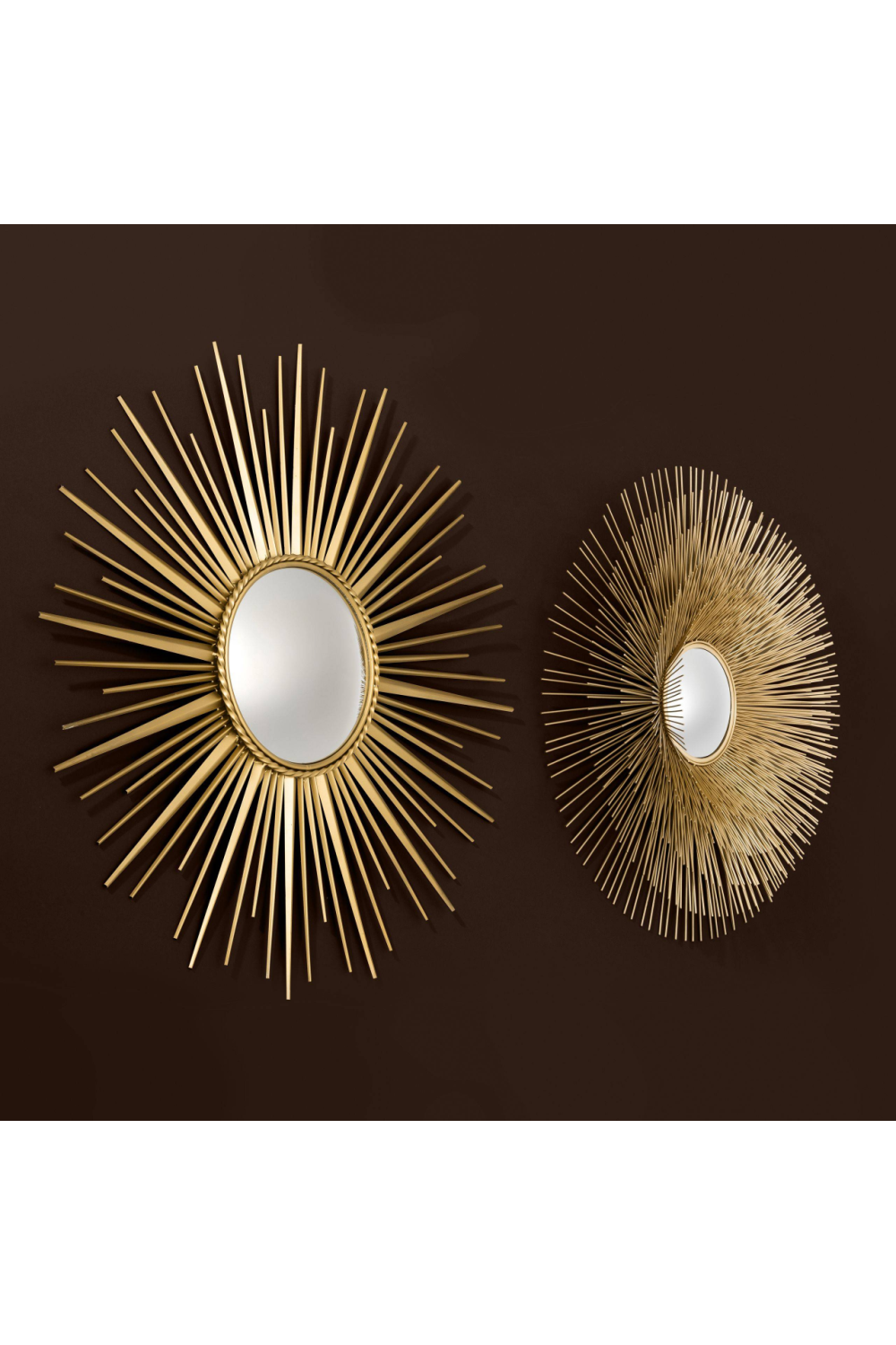 Gold Sunburst Mirror Helios | Eichholtz Miami