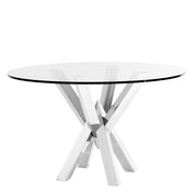 Silver Dining Table Triumph | Eichholtz Miami