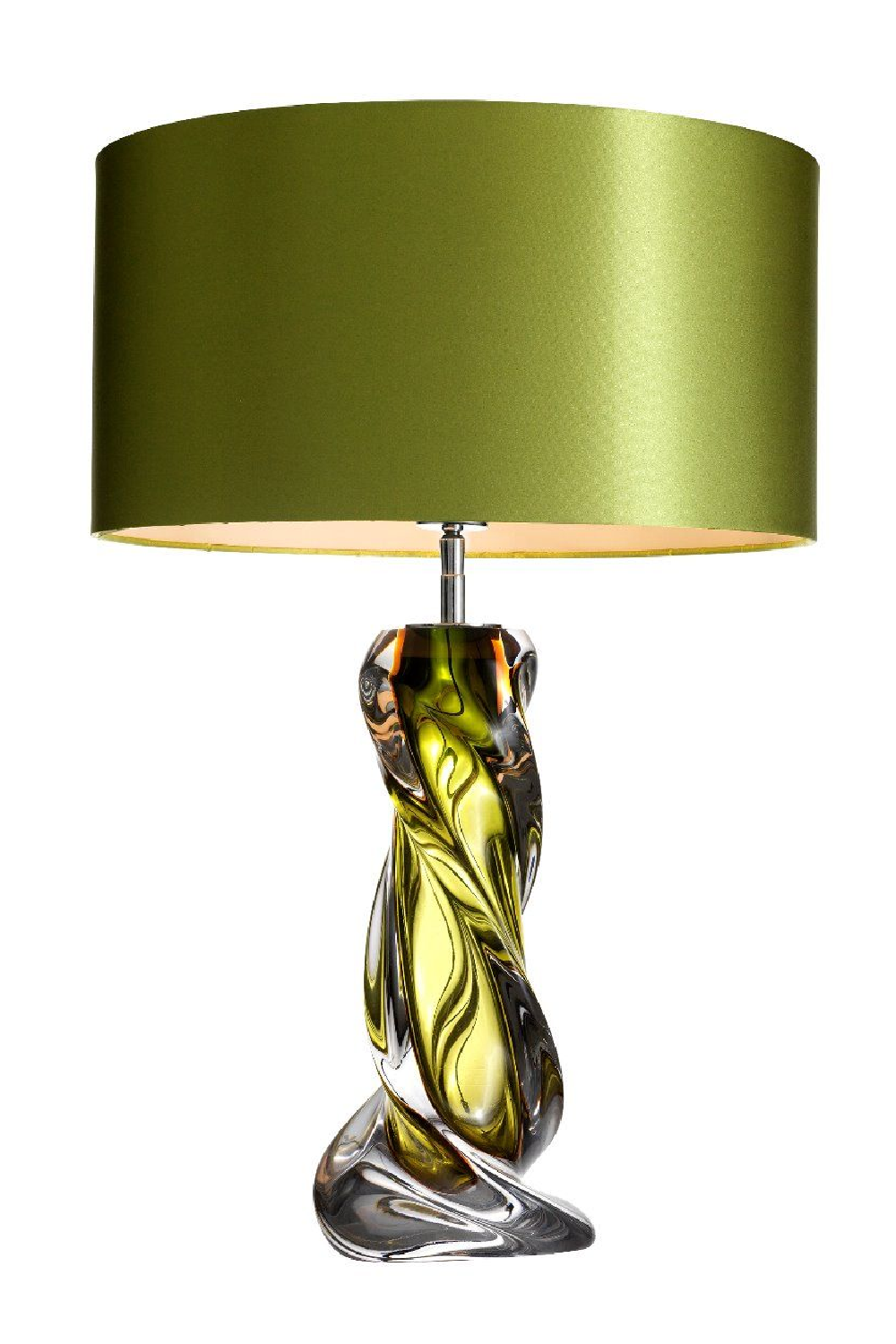 Green Glass Table Lamp Carnegie | Eichholtz Miami