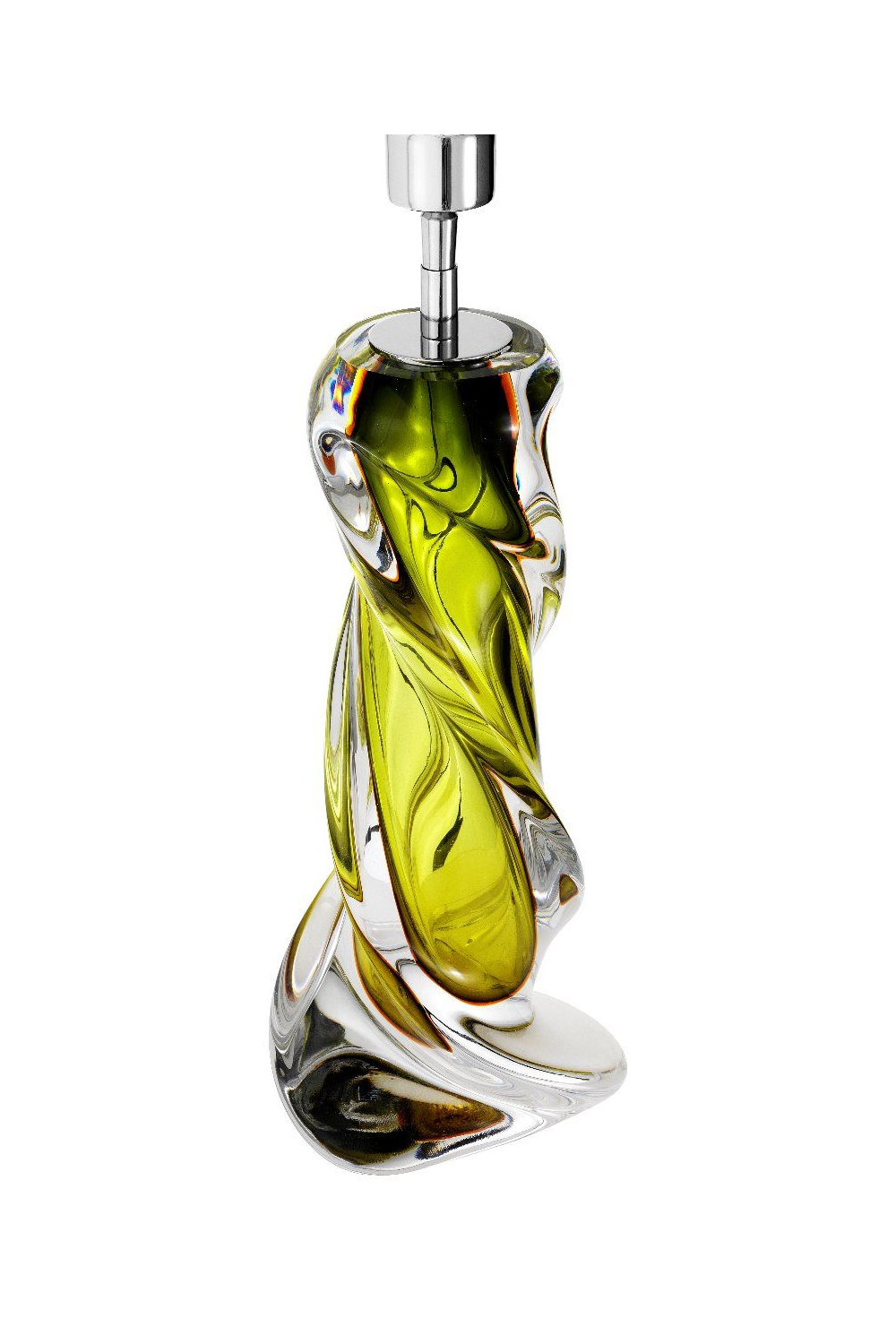 Green Glass Table Lamp Carnegie | Eichholtz Miami