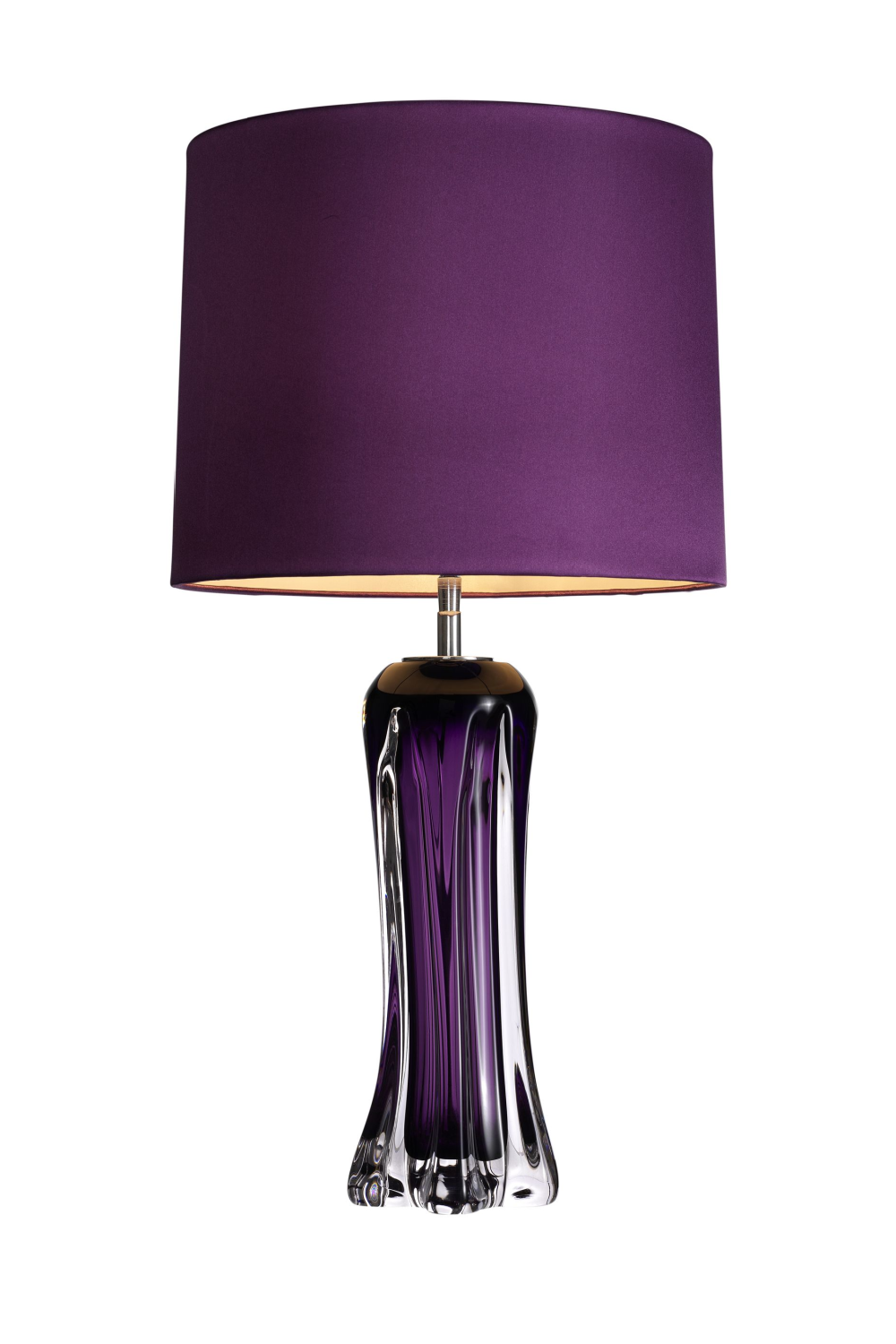 Purple Glass Table Lamp Castillo | Eichholtz Miami