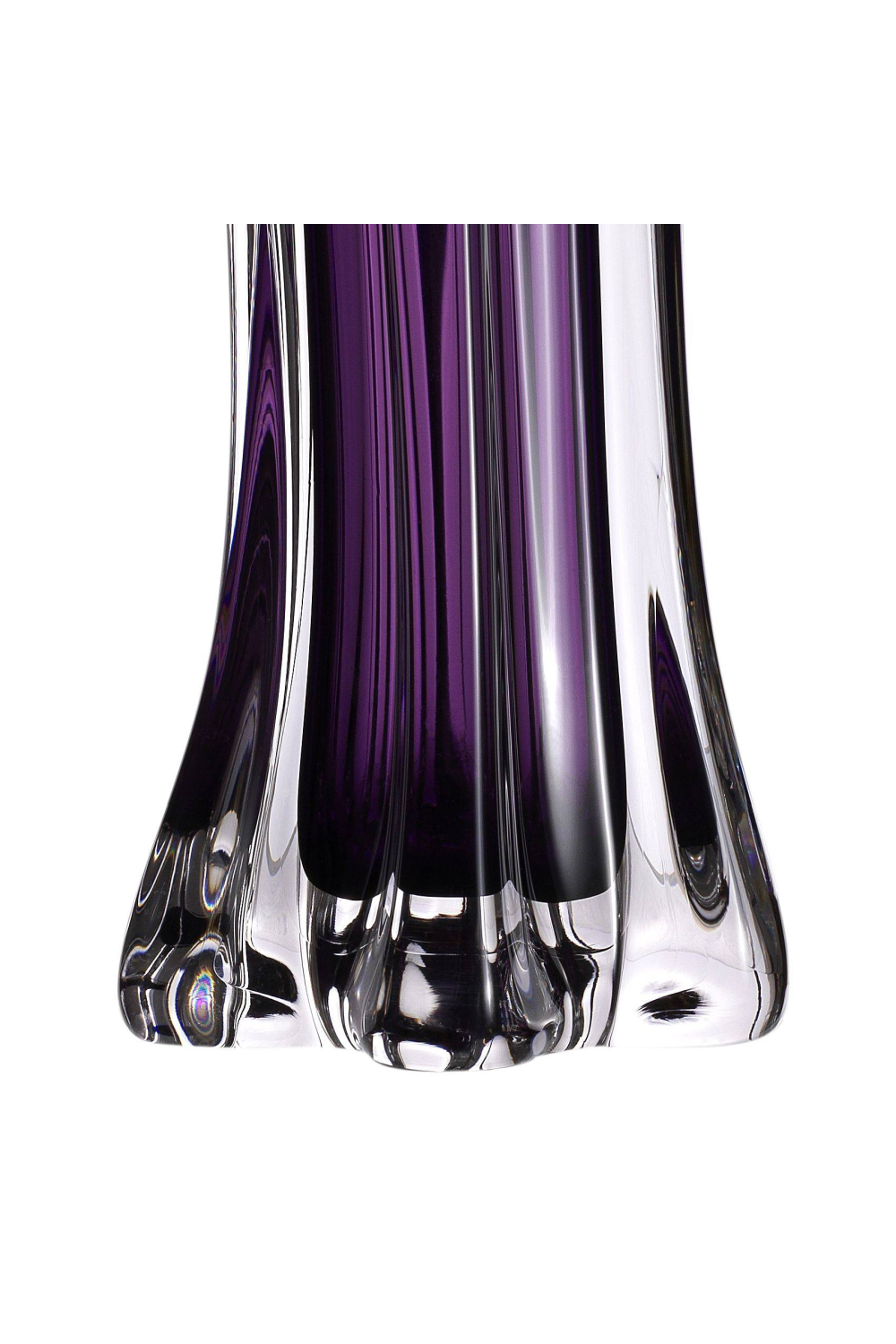 Purple Glass Table Lamp Castillo | Eichholtz Miami