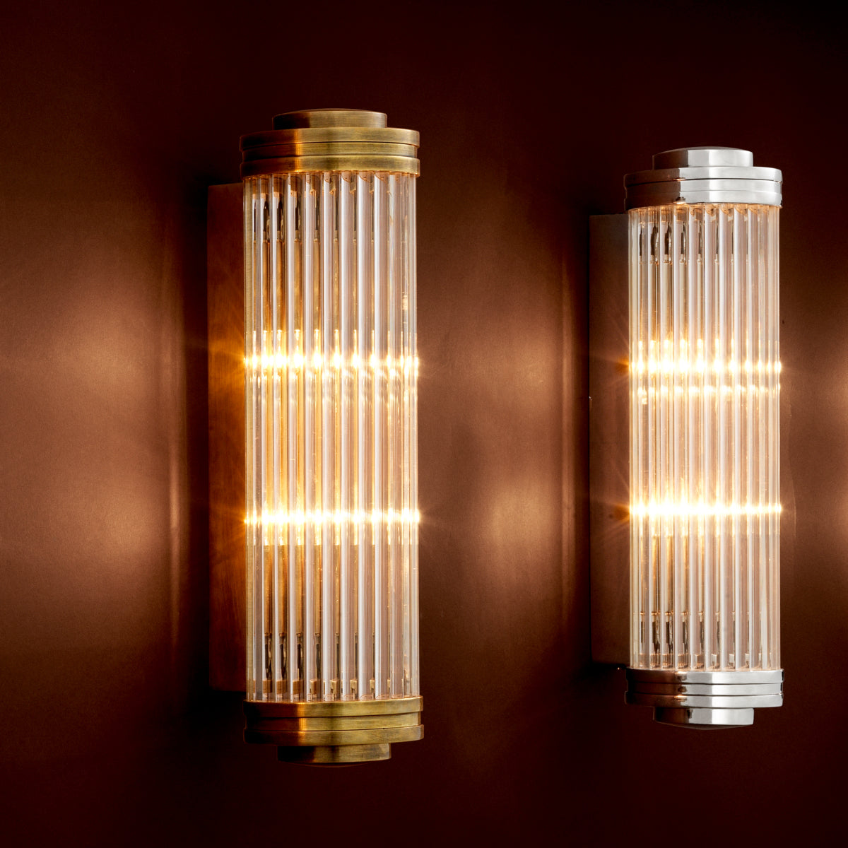 Brass Wall Lamp Gascogne | Eichholtz Miami
