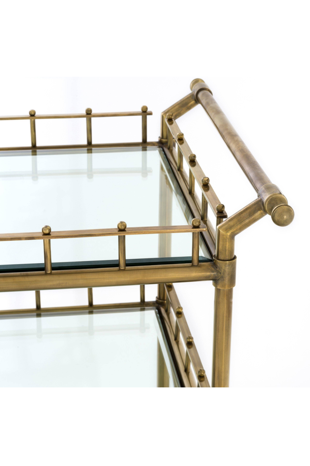 Vintage Brass Trolley Scarlett | Eichholtz Miami
